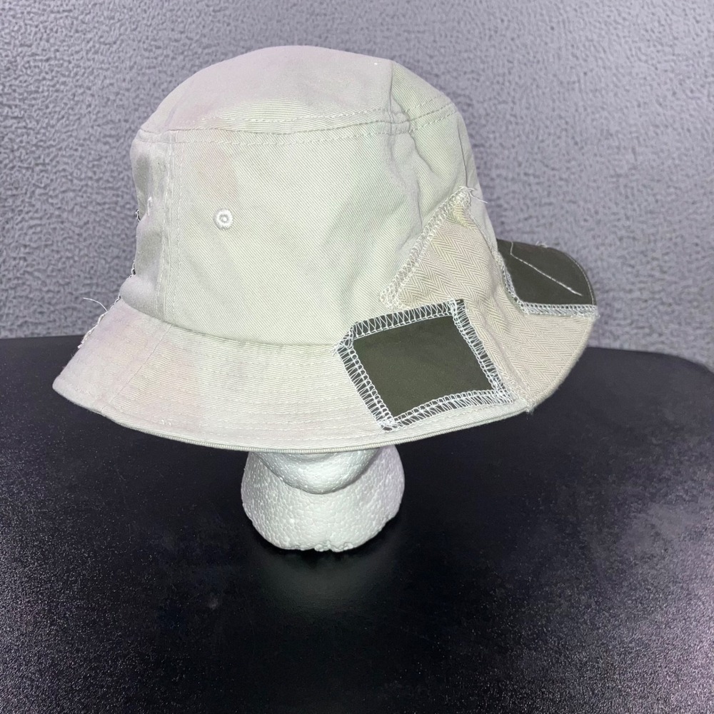 American Needle Bucket Hat Men‎ S/M Patchwork Beige Green